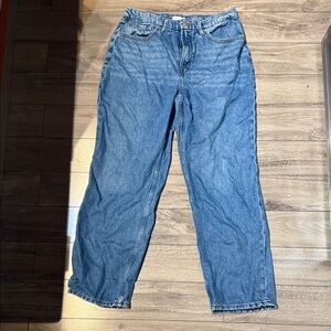 Good American Blue Boyfriend Jeans